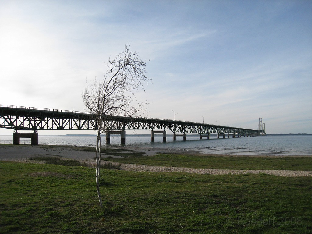 Mackinaw Island Area May 2008 0982.jpg - May 24 2008 a trip to Mackinac City for a 5 M race and a visit to Mackinac Island. A day to the UP, Paradise, Whitefish Point and Tahquamen Falls. This was followed by trips to Petoskey and Charlevoix.